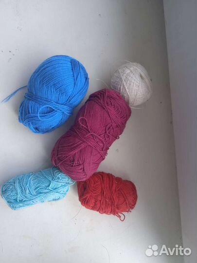 Пряжа нитки для вязания крючком