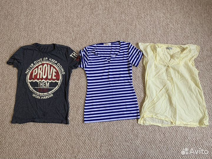 Футболки, рубашки вещи пакетом