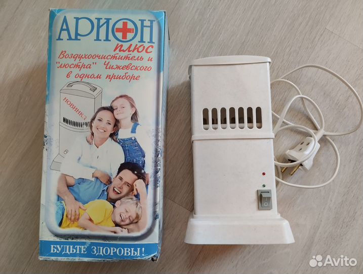 Воздухоочиститель ионизатор «арион плюс» био-Р2