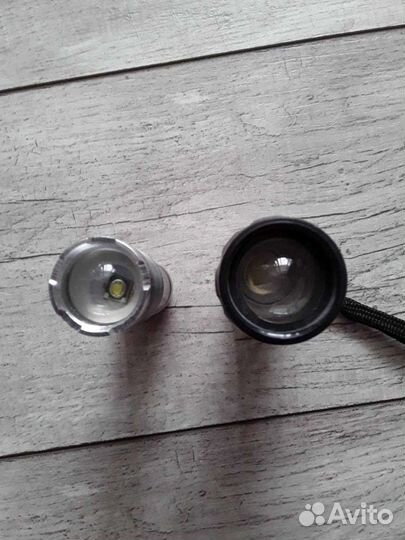 Фонарики на батарейках и на голову