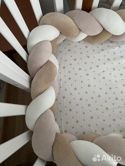 Бортик косичка