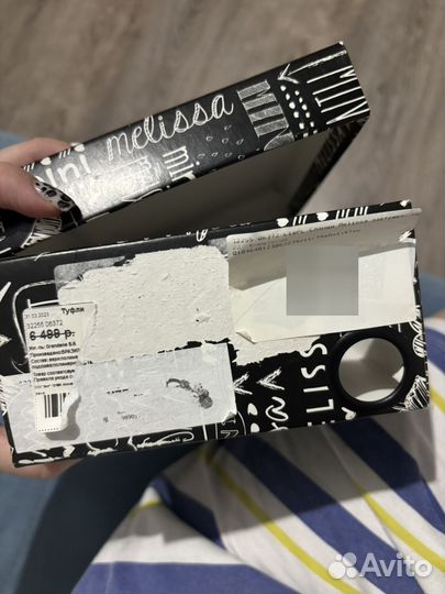 Туфли mini melissa