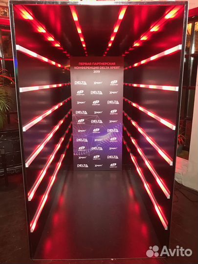 Неоновый туннель (Event интерактив)