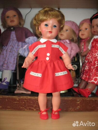 Винтажные куклы. Много
