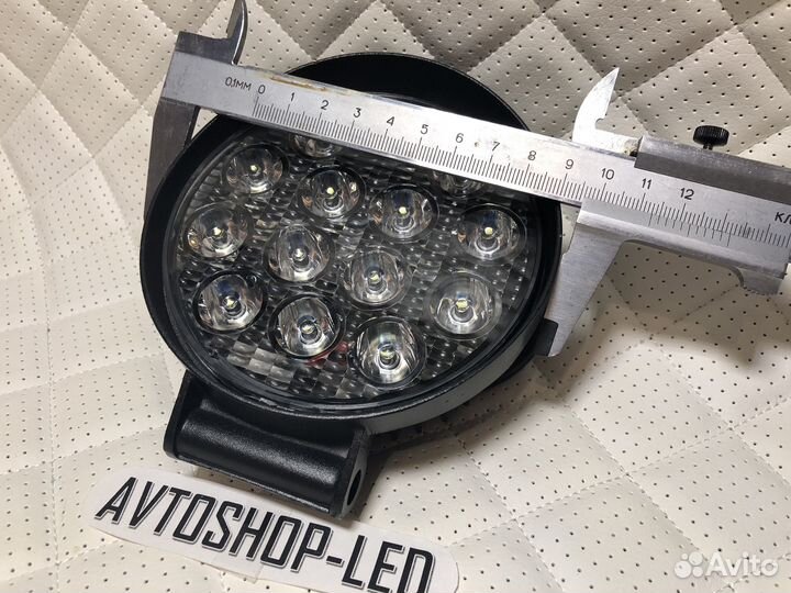 Фары LED круглые 42W 12/24V