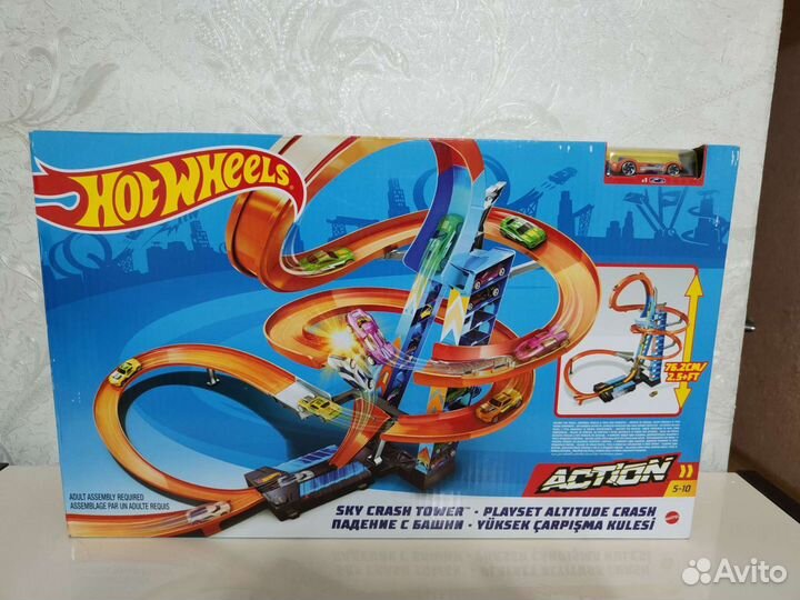Hot Wheels Экшн Небесное столкновение