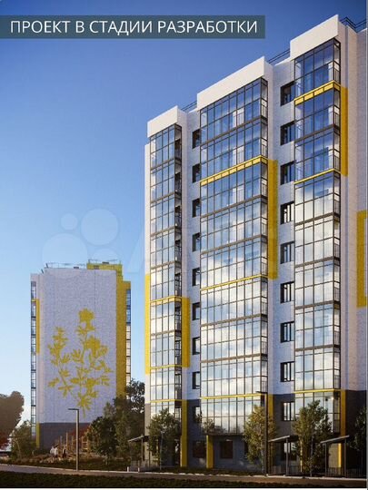 1-к. квартира, 37,5 м², 6/9 эт.