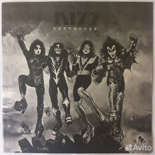 Kiss destroyer Japan LP