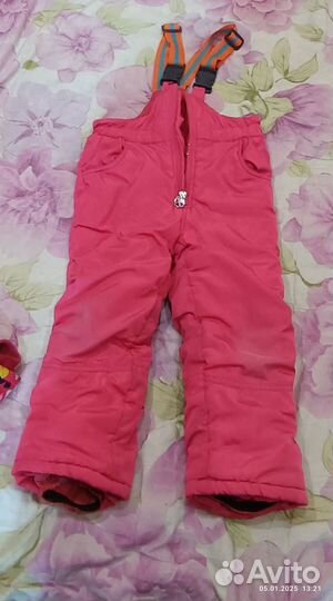 Зимний костюм для девочки 92 размер