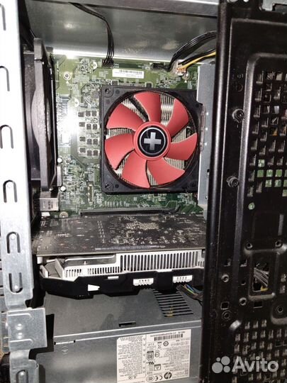 Системный блок HP i3 8100 Nvidia GTX 1050 ti