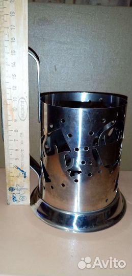 Подстаканники 2 шт нержавейка