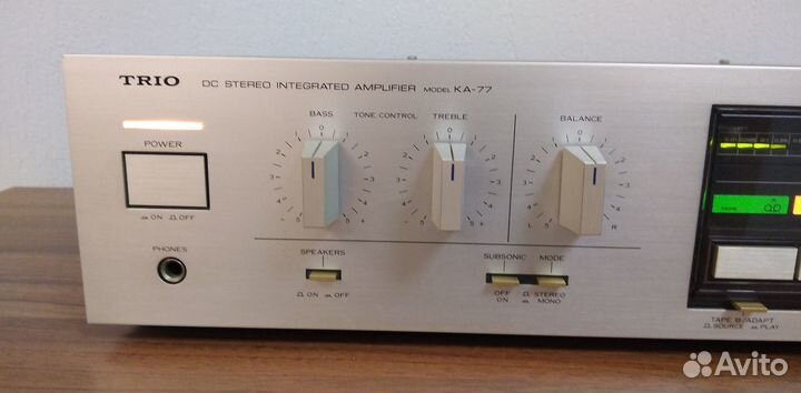 Интегральный усилитель Trio (Kenwood) KA-77