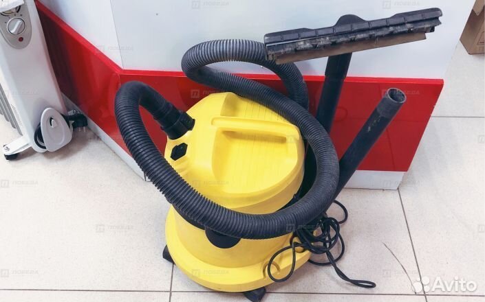 Аренда/прокат строительного пылесоса Karcher wd 3