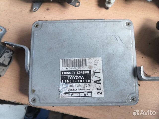 Эбу двигателя тойота Карина 2C