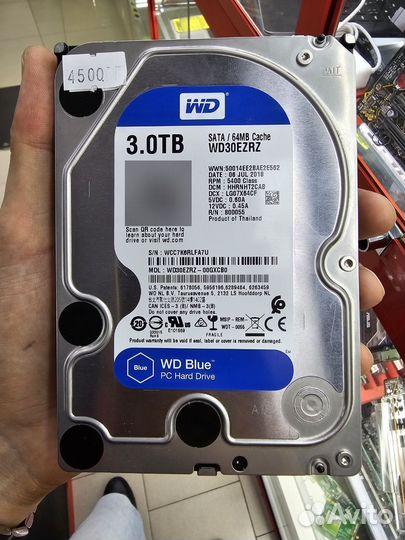 Жесткий диск 3TB WD30ezrz