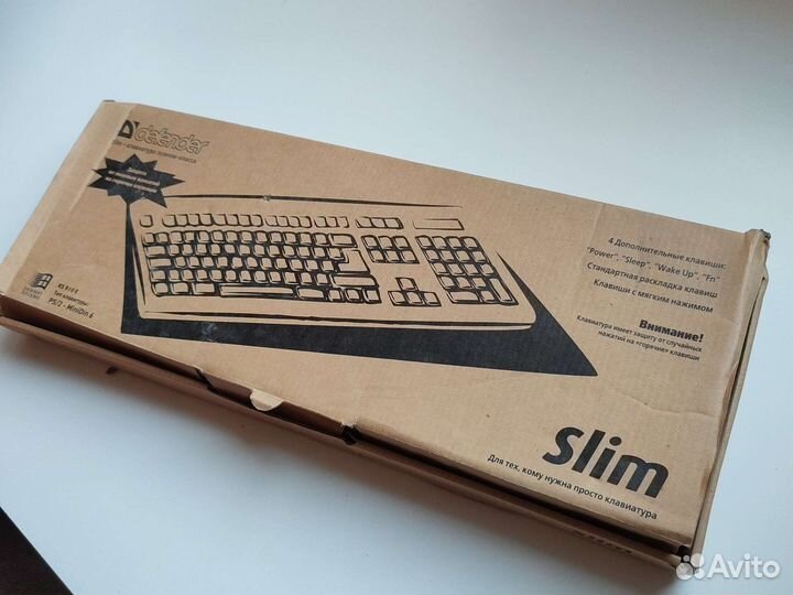 Клавиатура Defender Slim проводная