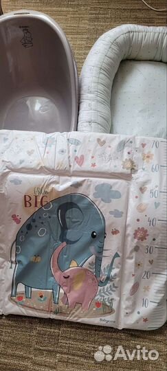 Ванночка для купания, матрасик, кокон, круг