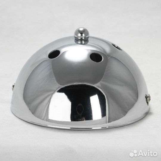 Люстра металл и текстиль в спальню современная