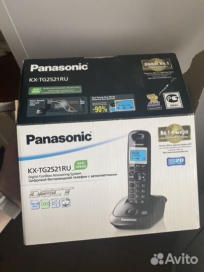 Panasonic домашний телефон с автоответчиком