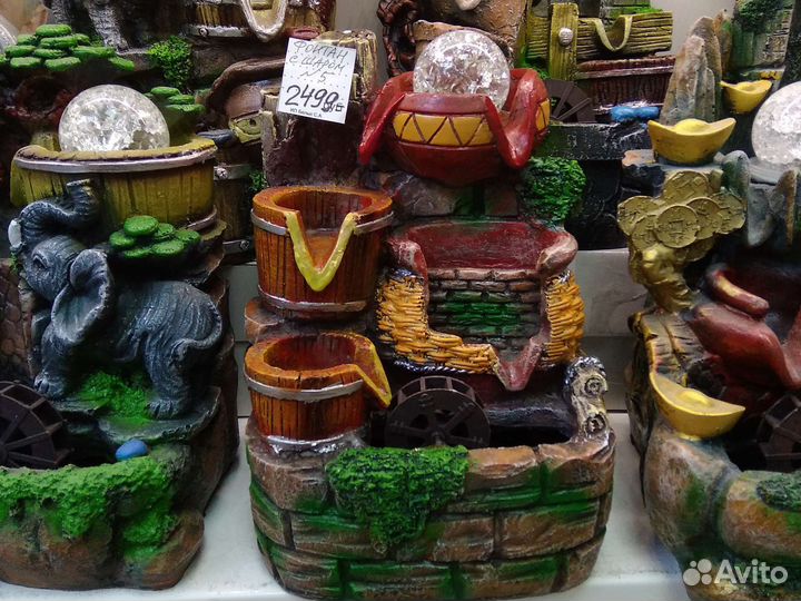 Фонтан настольный