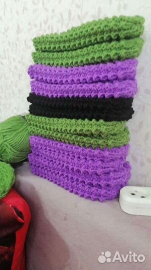 Вязаные носочки