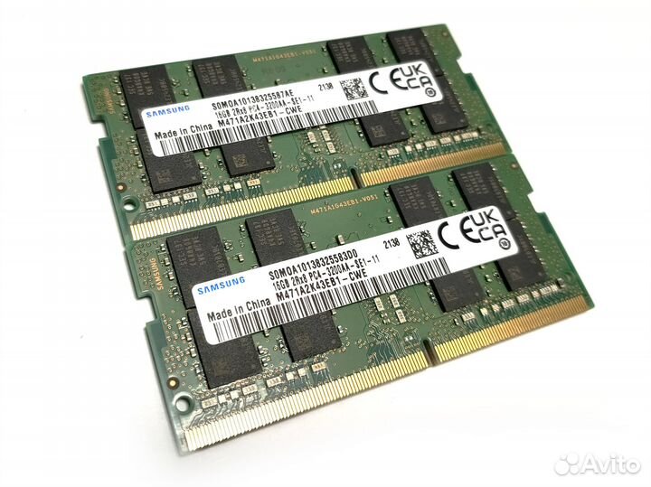 DDR4 8/16Gb Sodimm, память для ноутбука + Гарантия