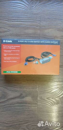Переключатель kvm D Link