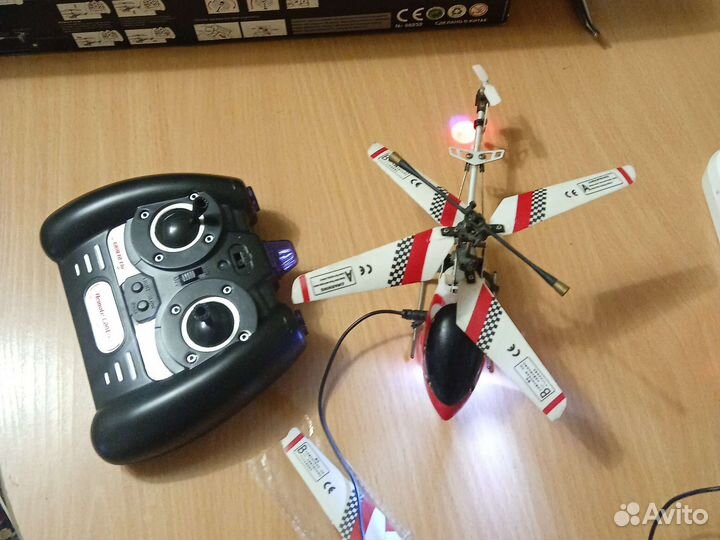 Вертолёт 3 канальный с гидроскопом