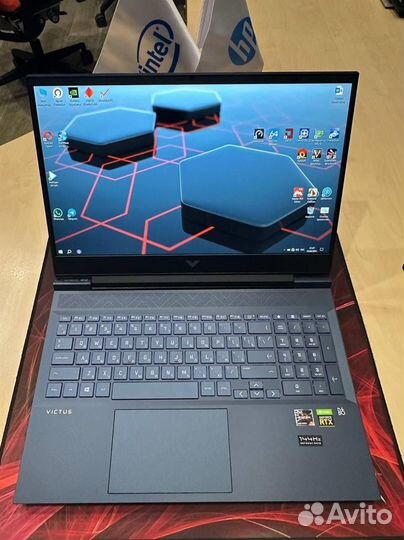 Стильный игровой HP Victus 16 дюймов (R5/8/512/ NV