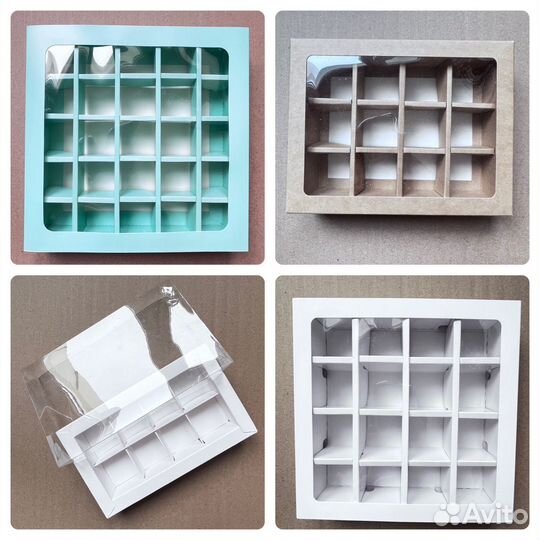 Коробки для конфет, корзины, расходные материалы