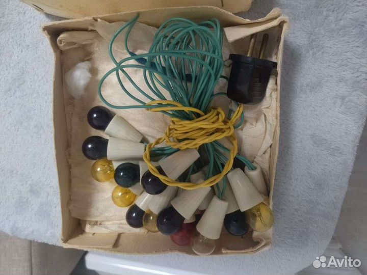 Елочная гирлянда СССР