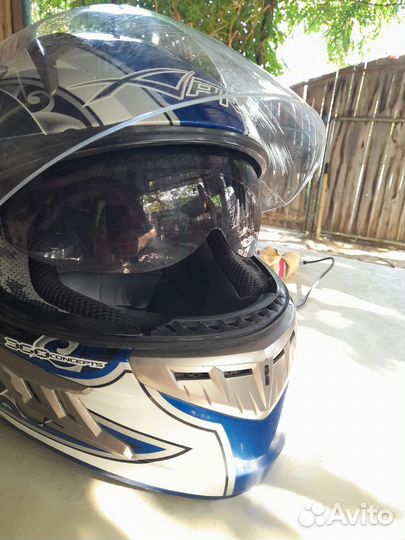 Мотошлем кроссовый бу