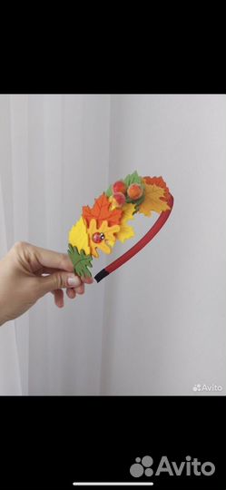 Ободок осень в детский сад