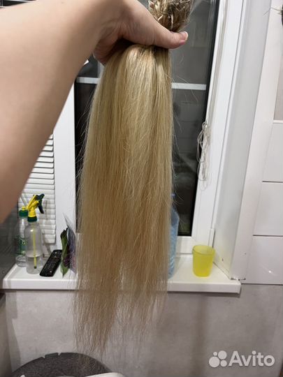 Волосы для наращивания славянка