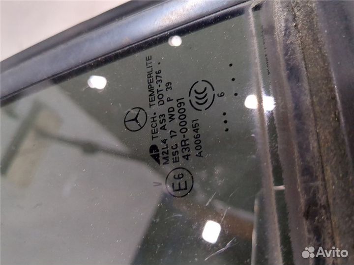 Стекло форточки двери Mercedes GL X164, 2007