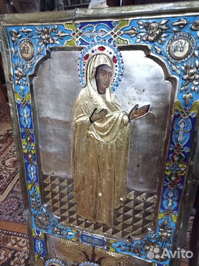 Икона двухчастная