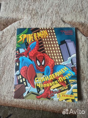 Журнал panini человек паук