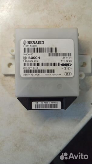 Блок управления полным приводом Renault