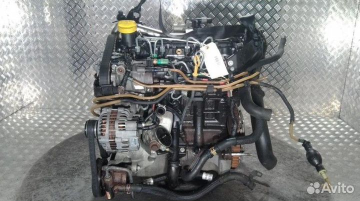 Двигатель K9K 760 Renault Modus (04-07) 1.5 Дизель