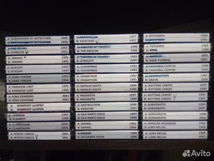 Аудиокассеты с записью