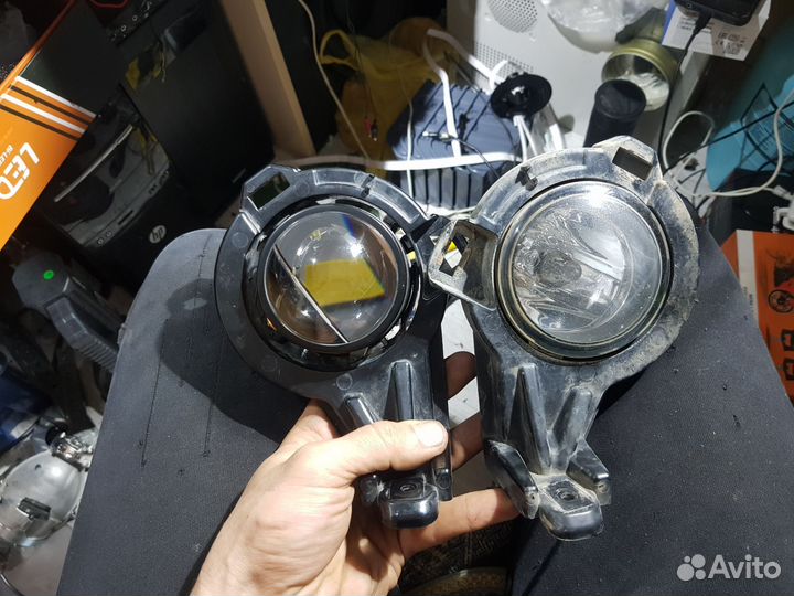 Установка bi LED линз фар