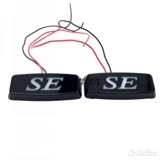 Поворотники LED SalMan SE с подсветкой yellow