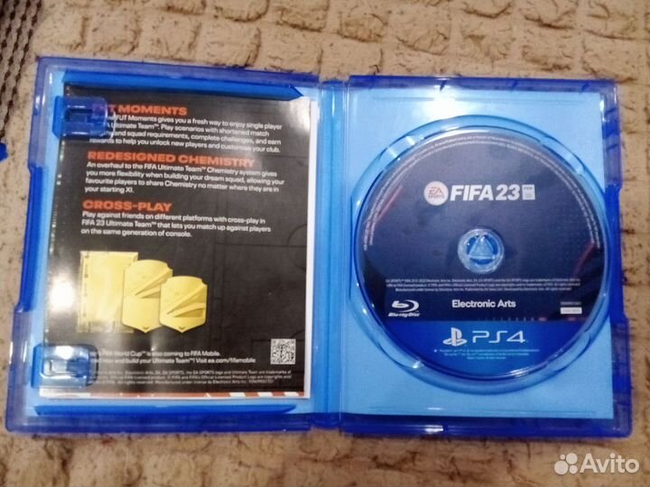 Fifa 23 ps4 диск на русском