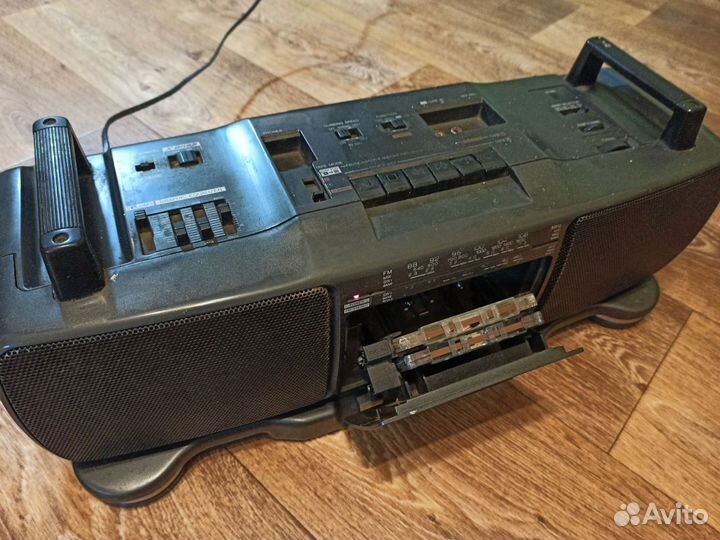 Sharp twin WQ-T359Z двухкассетный магнитофон