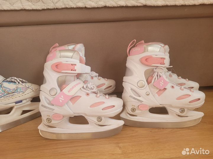 Коньки детские раздвижные 27 30