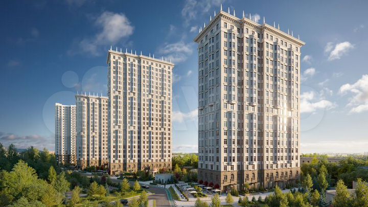 2-к. квартира, 75,3 м², 3/26 эт.