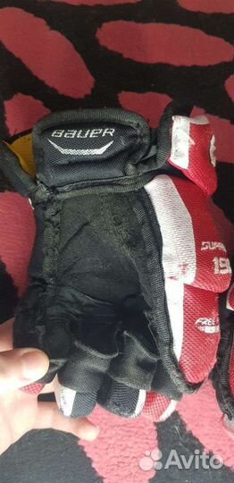 Краги хоккейные bauer supreme s190 10 размер 25см