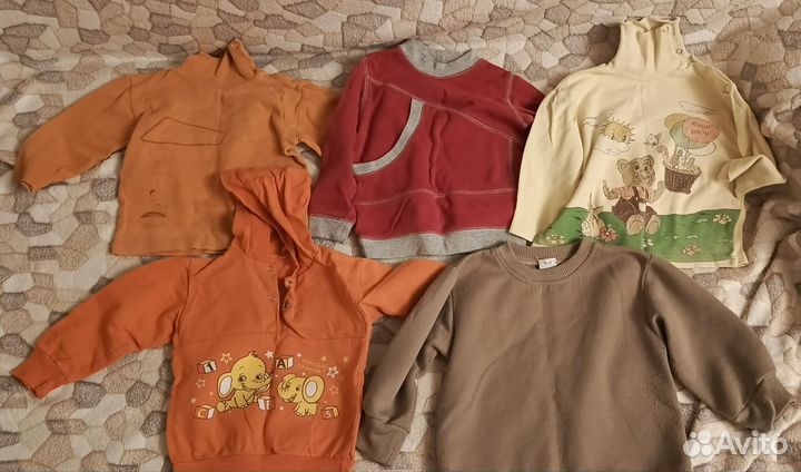 Детские вещи пакетом на мальчика 74 80