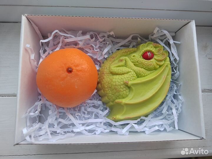 Мыло ручной работы дракон