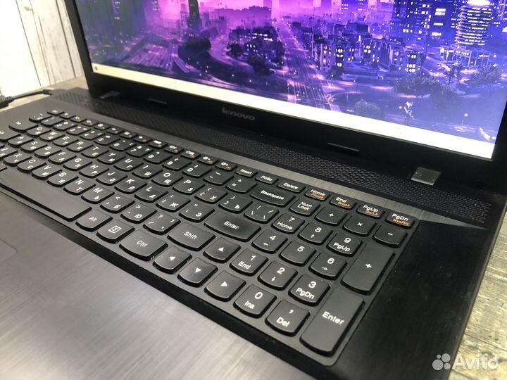 Мощный ноутбук Lenovo Intel/16gb/SSD/17